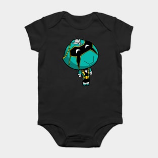 Gokai Green Chibi Baby Bodysuit